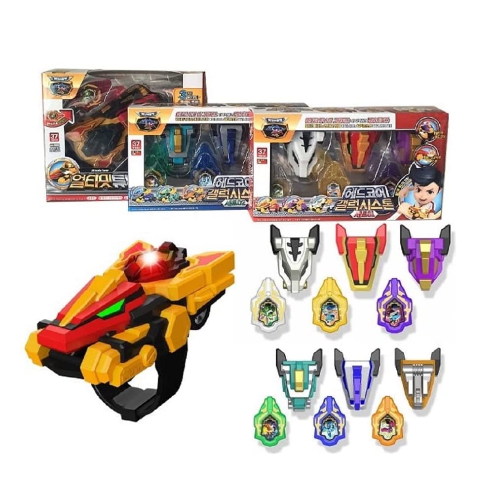 Generic Dino Core Season 3 Head Core Galaxy Stone Set No.2 – 3 Head Cores + 3 Galaxy Stones, For Collectors & Fans Of The Dino Core Series