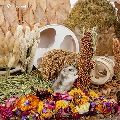 Image of Niteangel Natural & Soft Hamster Bedding Mate Small Animal Habitat Decor for Syrian Dwarf Hamsters Gerbils Mice Degus Bunny or Other Small-Sized Pet