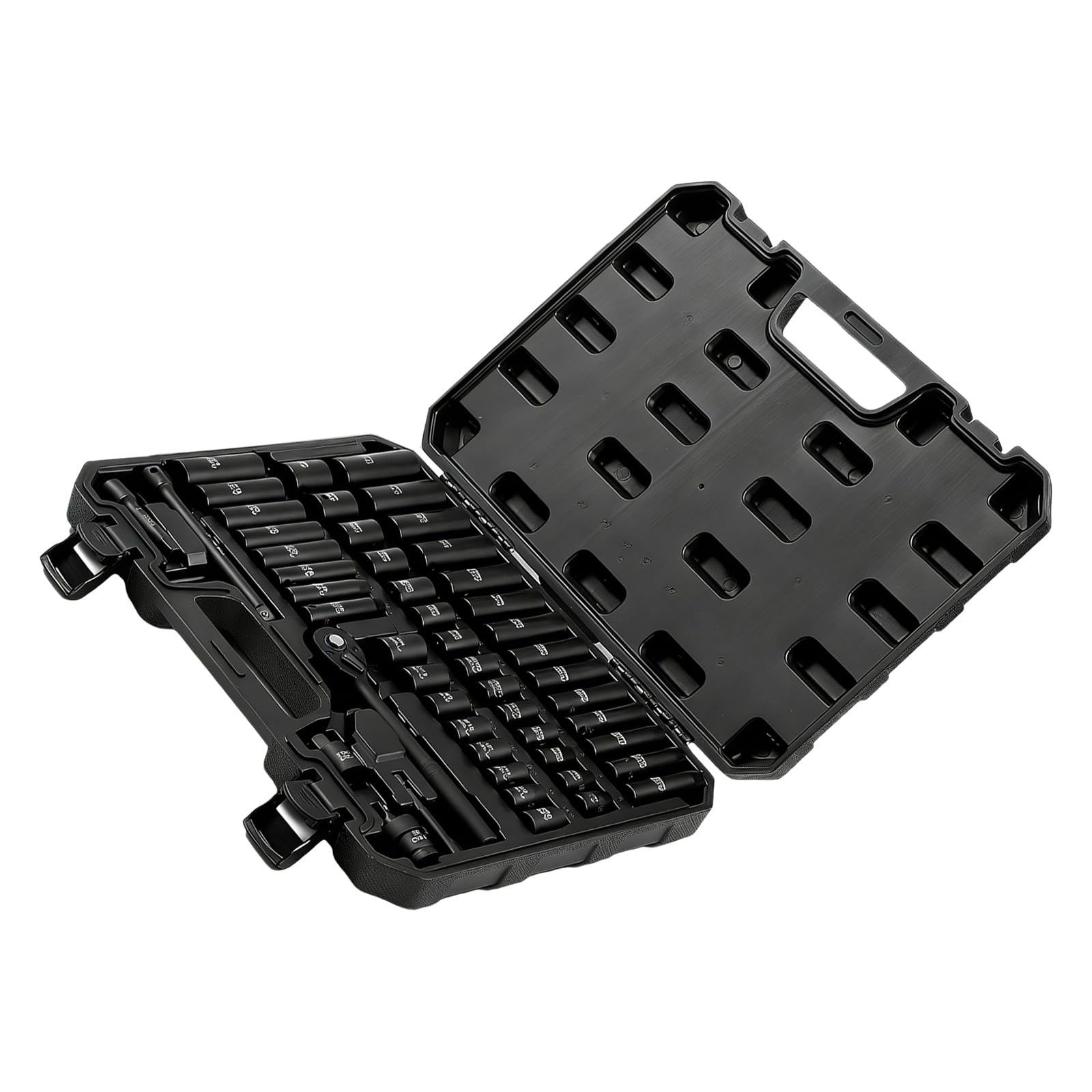 Kaeltsyn 50Pieces Stable Pneumatic Sockets Set With Proof Properties For Long Time Reliability In Demanding Work Craft Set