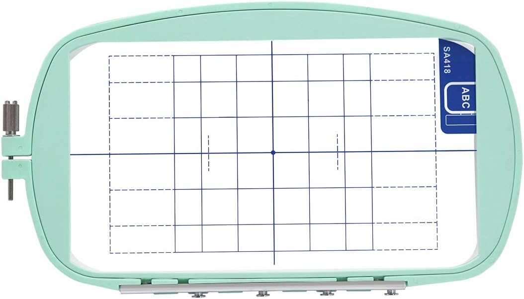 Sew Tech SA418 Embroidery Hoop for Brother PE200 PE190D PE180 PE180D PE170D PE150 PE150V PE100 Baby Lock Accent EM1 EM2 etc. Sewing and Embroidery Machine Hoop