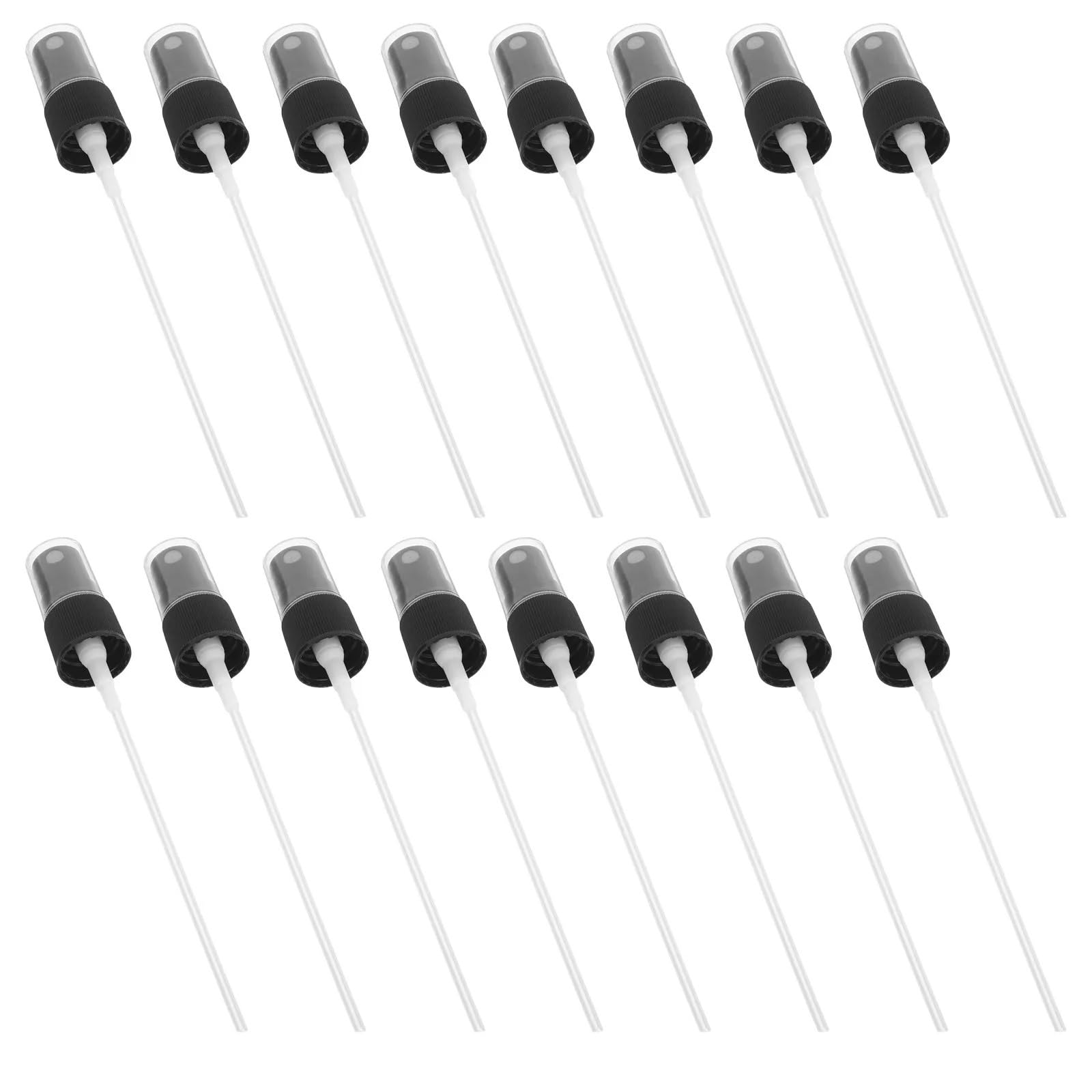 40Pcs Replacement Spray Head Perfume Sprayer Per Casa | Portable Black Pump Mist Sprayer Fine Mist Spray Top For Travel