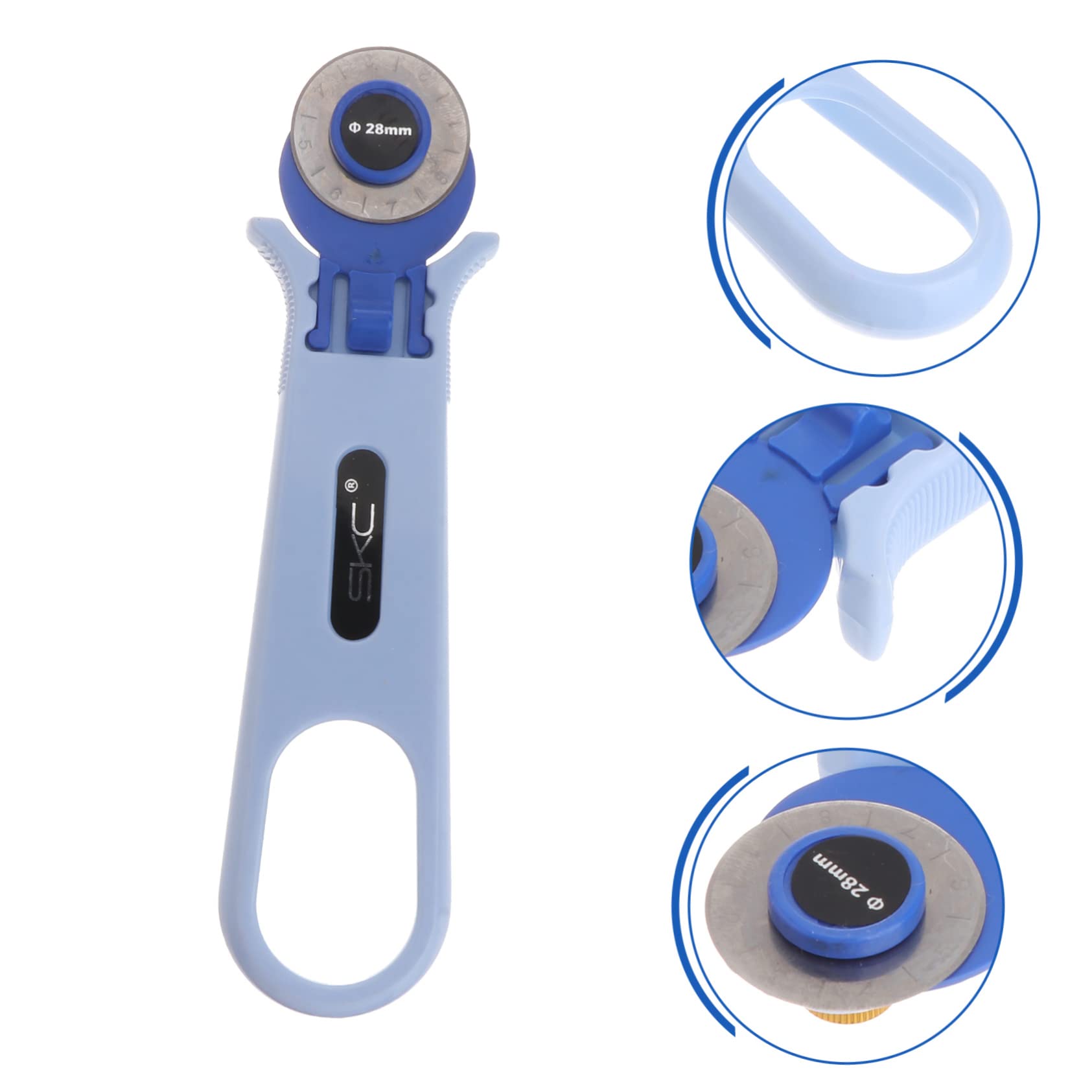 SEWACC Rotary Cutter for Diy Tailor Clipper Precision Cloth Material Cutting Wheel