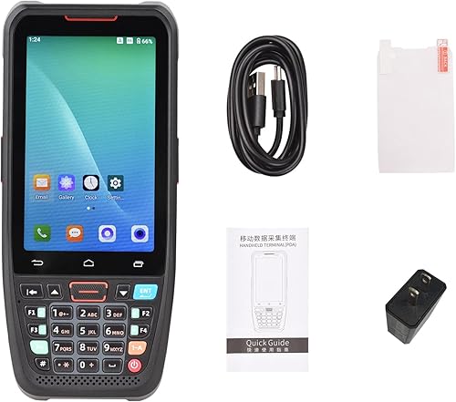 Miniatura 8 de BISOFICE Pos de mano Android 10.0 PDA Terminal 1D/2D/QR escáner de código de barras Soporte 2/3/4G WiFi BT Comunicación con pantalla táctil de 4.0