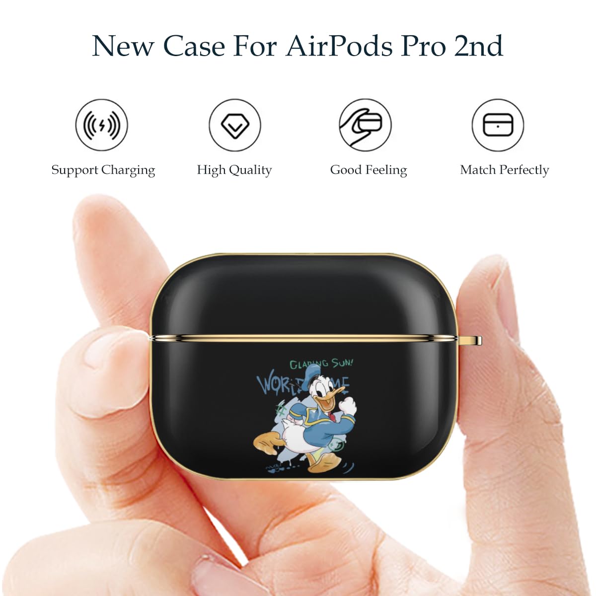ドナルド2ケース Amazon | AirPods Pro2 ケース ドナルドダック Pro 第2世代