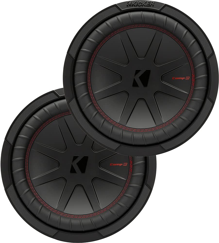 KICKER Subwoofer Package of 2 Items: 10