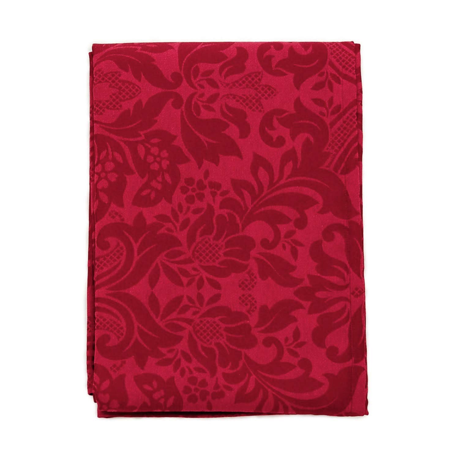 BGEUROPE Mantel - Antimanchas - Bordeaux - Ref. Milano - 150cm x 350cm