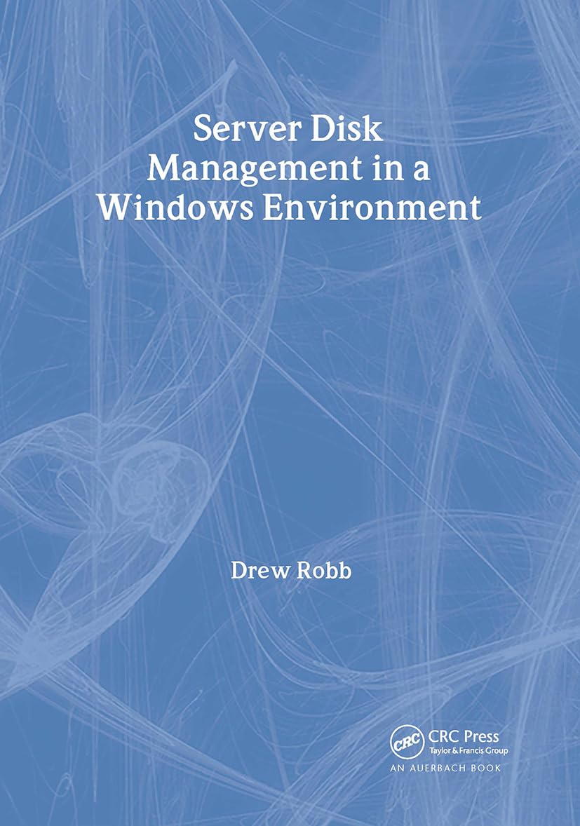 Buy Server Disk Management in a Windows Environment — BookShops.in