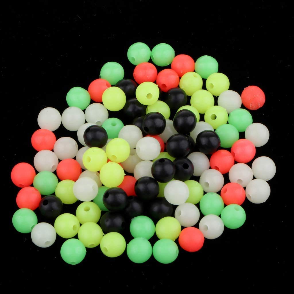 Lot De 200 Perles Flottantes Multicolores – 6 Et 8mm, Pour Pêche En Mer, Leurres Ou Montages