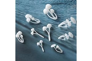 Tiny Mushrooms for Resin Art, 9-Piece Bulk Pack