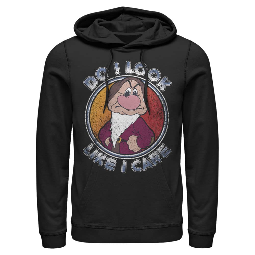 Disney Princess Cares Not Mens Pullover Hoodie