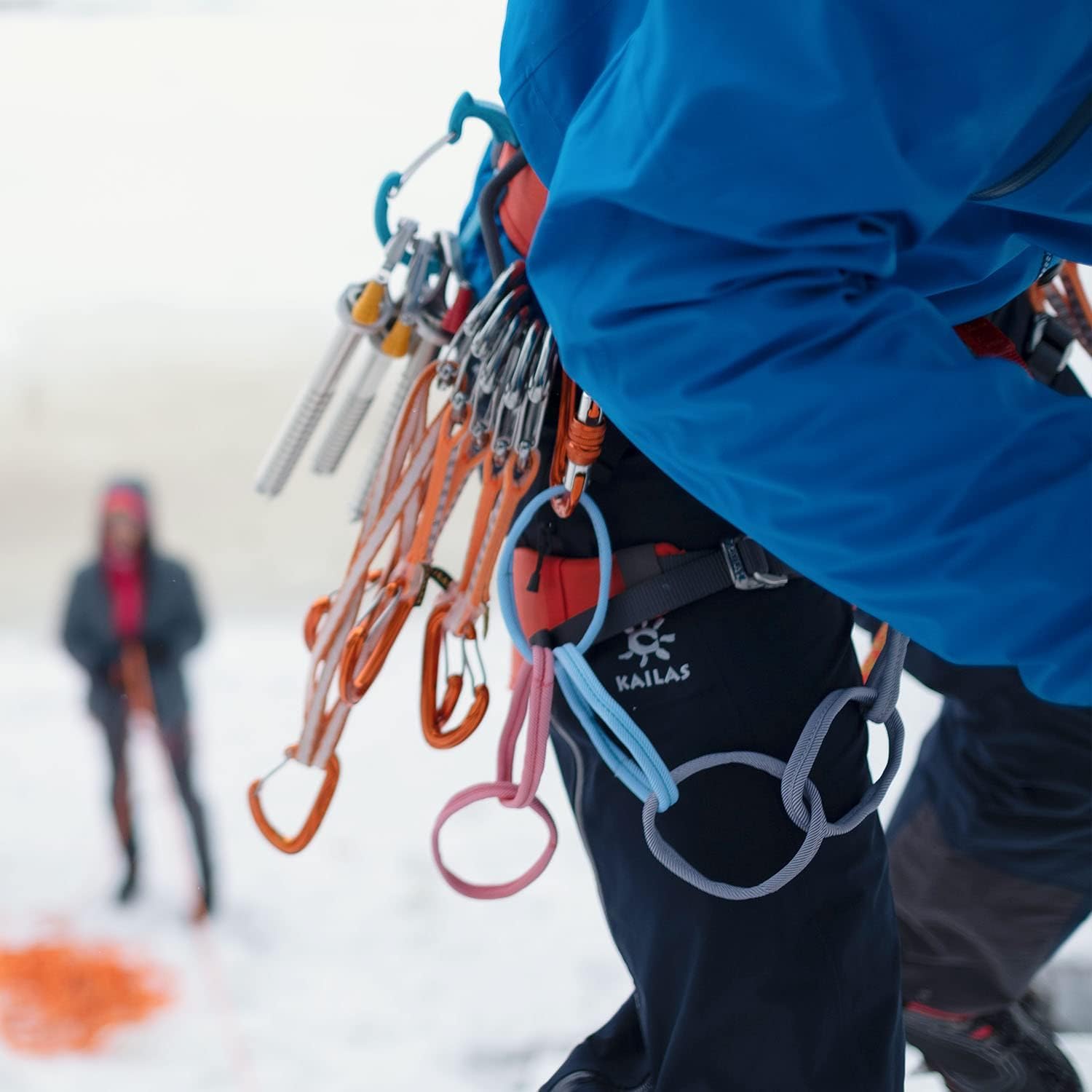 KAILAS Climbing Nylon Daisy Chain Safety Multi-Loop Sling Runners Rock Climbing Rescue Gear Certified Durable