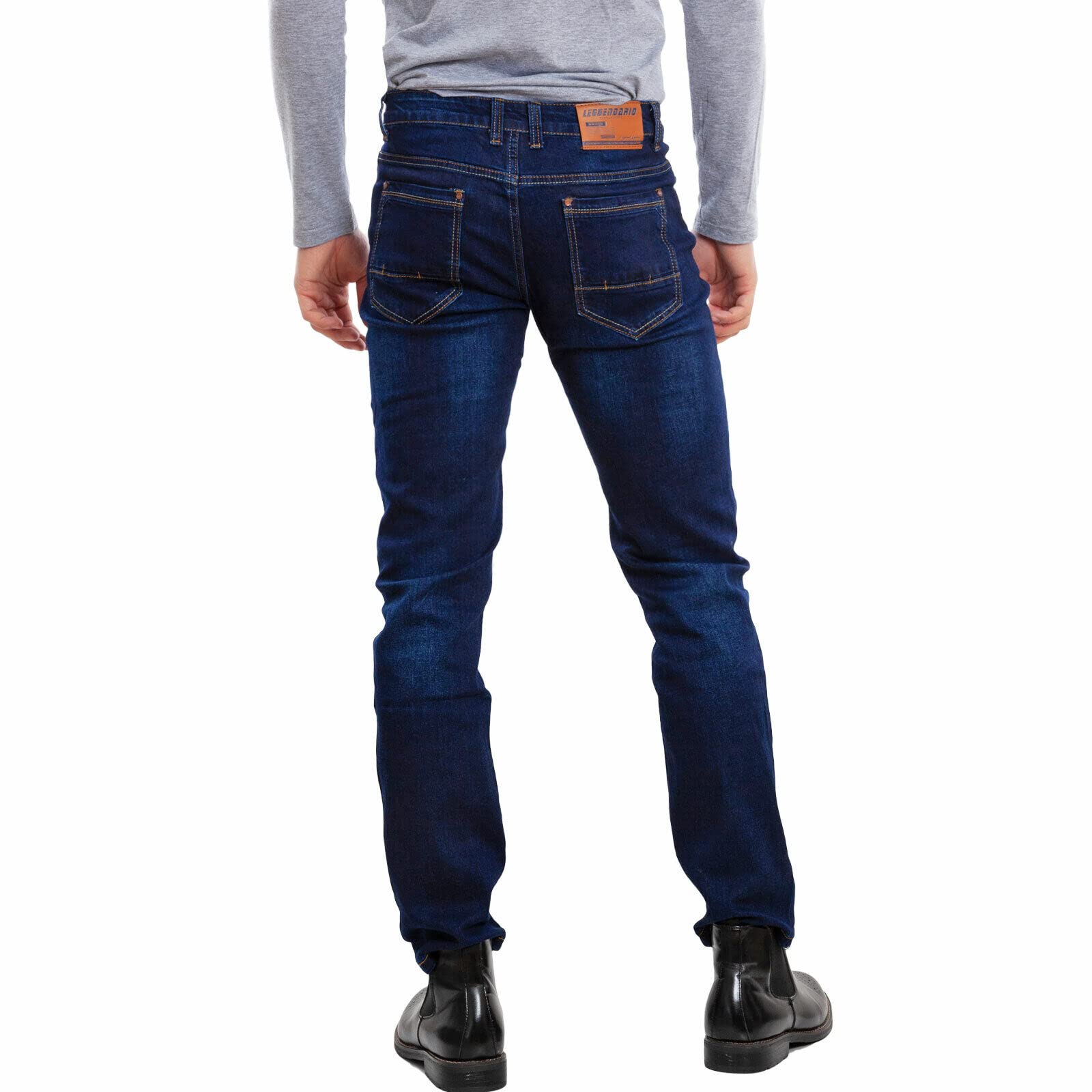 Toocool - Hommes Jean Coupe Classique, Pantalons en Coton, Jeans Taille Moyenne, Jean Homme Regular LE-2487