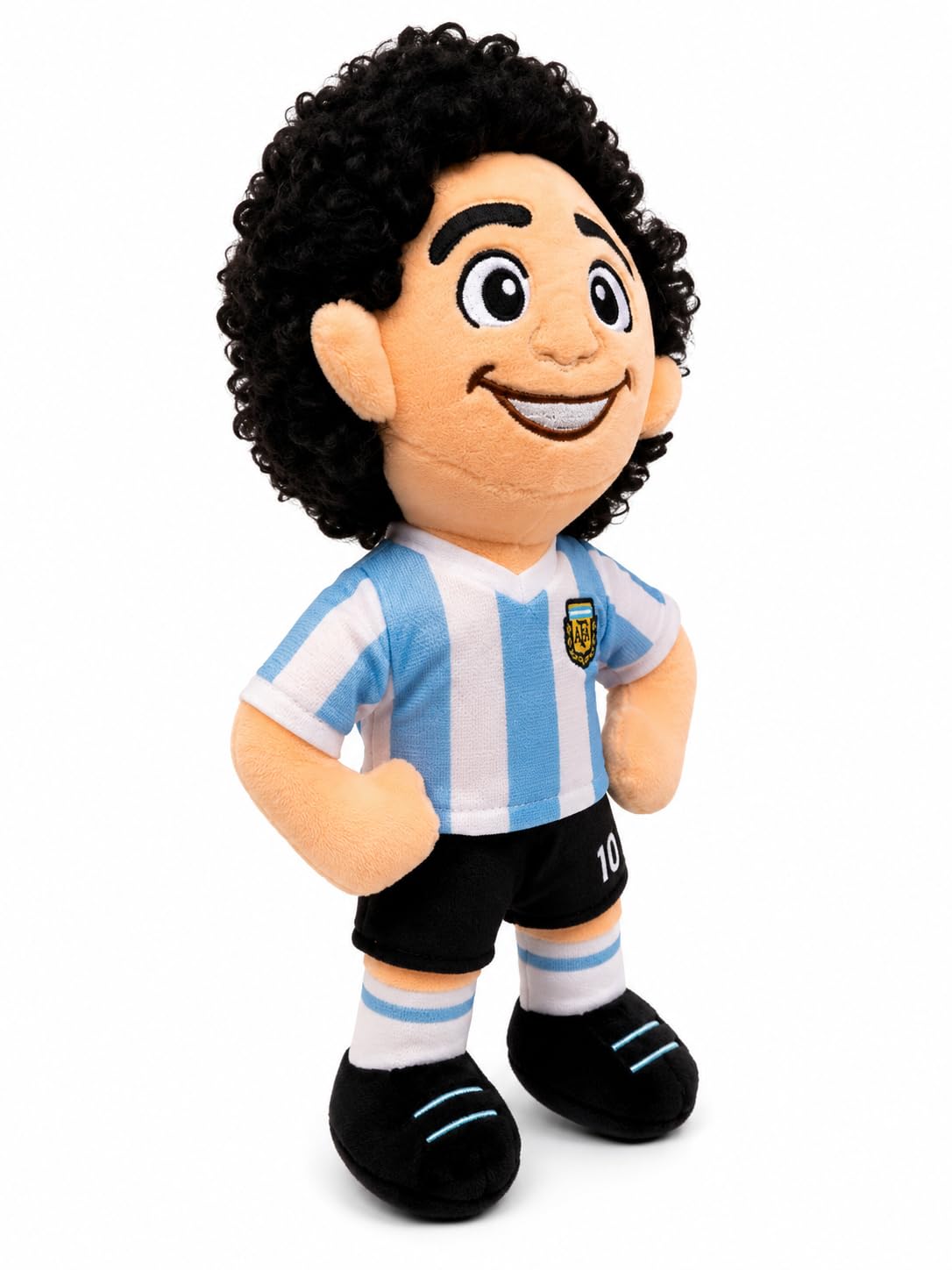 Peluche Diego Maradona 27 cm - Figurine Football Argentine Numéro 10
