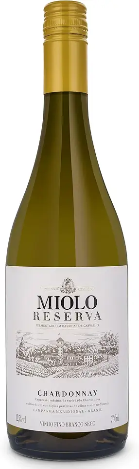 VINHO MIOLO RESERVA BRANCO SECO CHARDONNAY 750ML