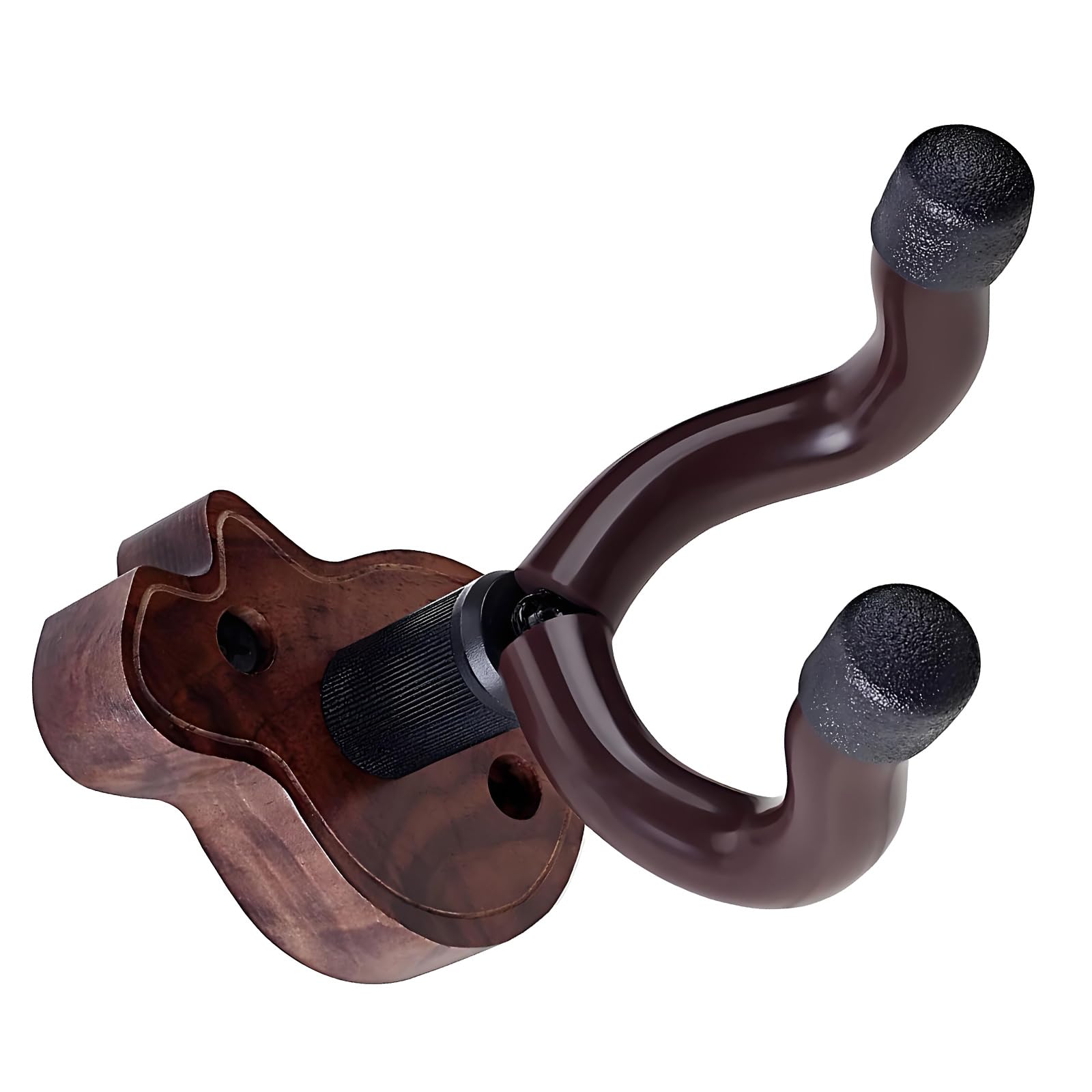 Kangnice Guitar Wall Mount Hanger with Screws for Acoustic Electric Bass Guitars Acoustic/Guitar Wall Mount