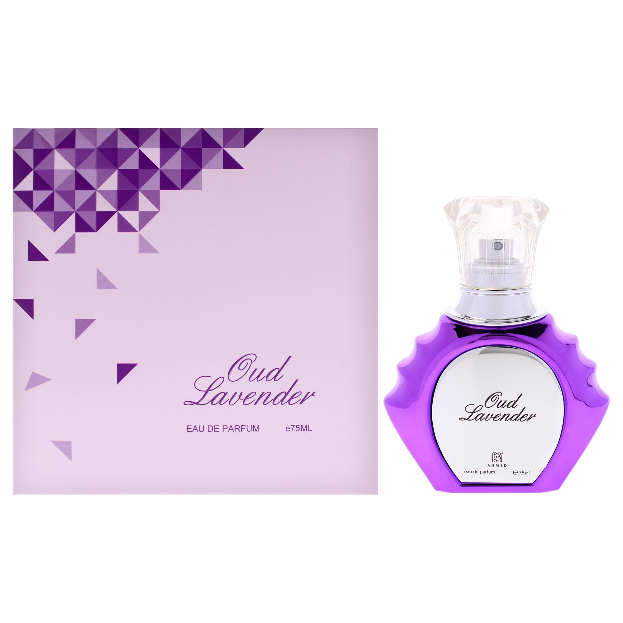Oud Lavender by Ahmed Al Maghribi for Unisex - 2.53 oz EDP Spray