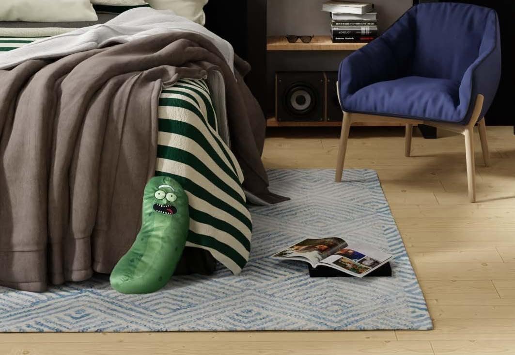 Franco Collectibles Pickle Rick Plush Cuddle Pillow Liberia Ubuy