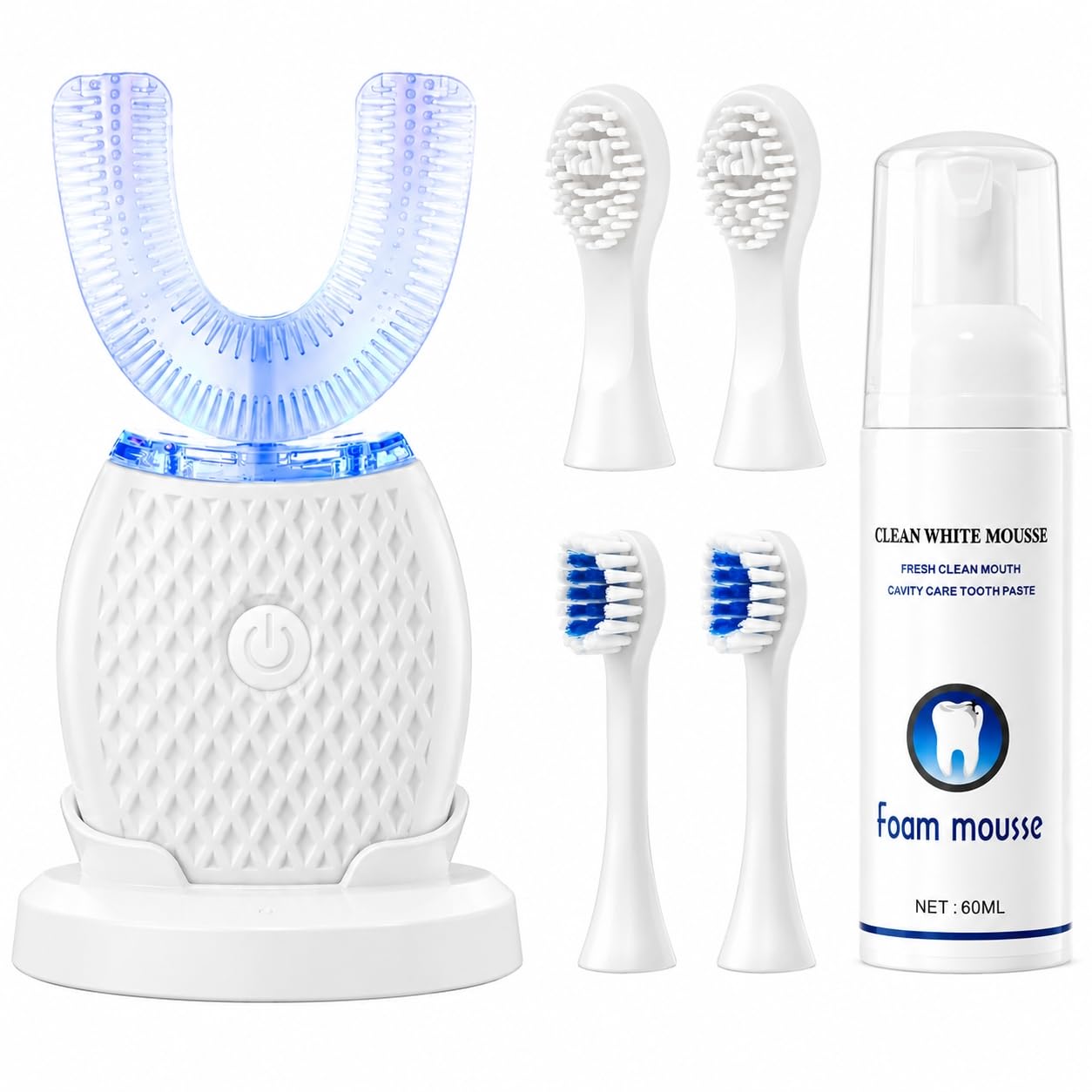 Photo 1 of Ralexidog Ultra Soft U Shaped Toothbrush for Adult Daily Oral Care