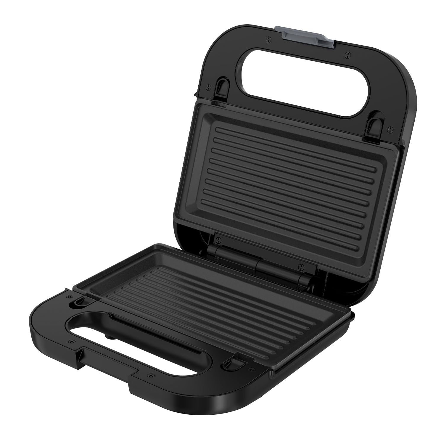 Sandwichera Solac Buon Piatti 3 en 1 | 750W | Placas Intercambiables (Gofre, Grill, Sandwich) | Asa Fría | Recubrimiento Antiadhesivo | Enrollacables, Almacenaje Vertical y Horizontal | Cable 65 cm
