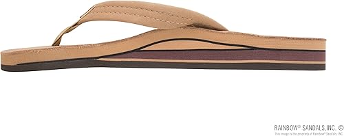 Miniatura 2 de Rainbow Sandals Cuero de doble capa para mujer con correa de 34 pulgadas