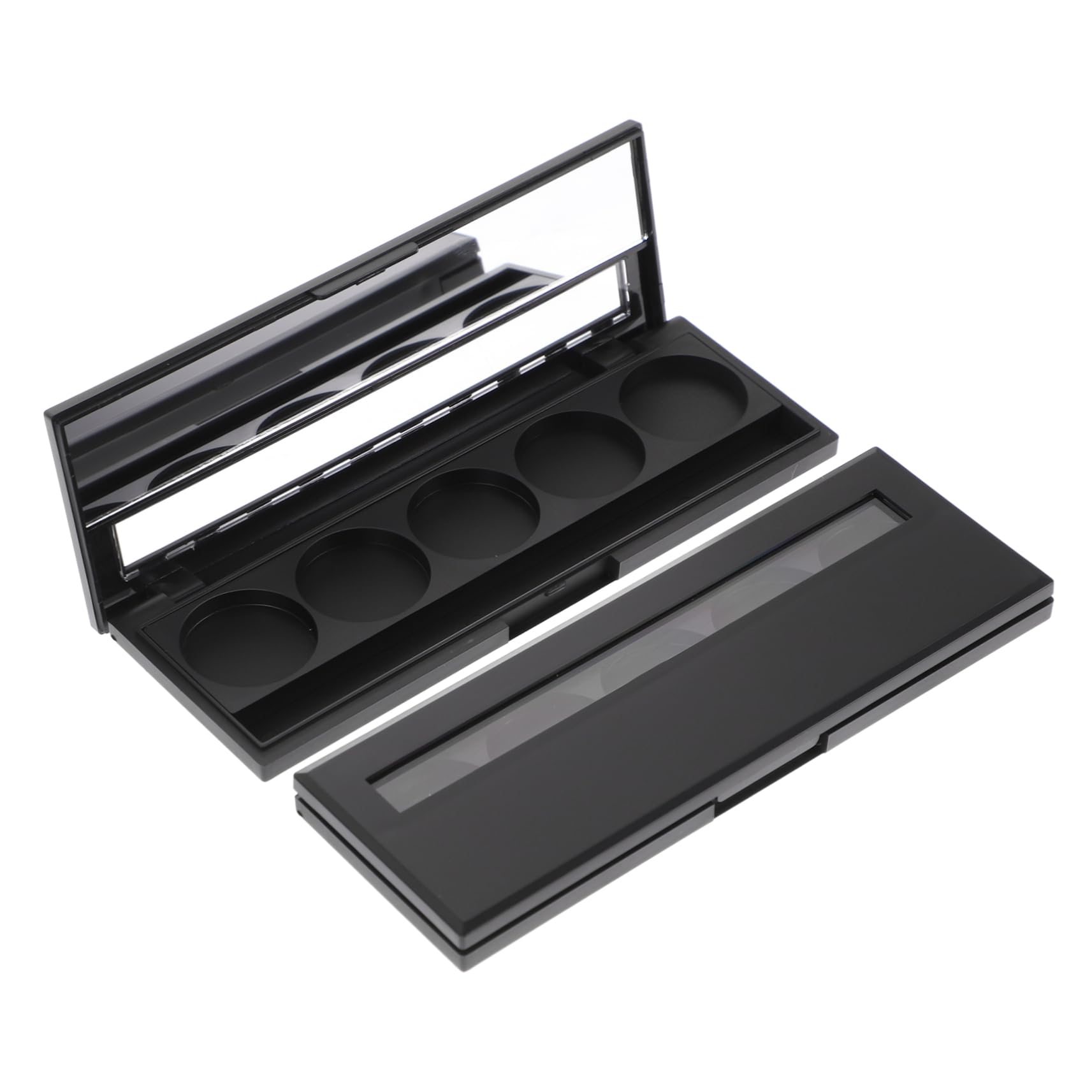 Beatifufu 2Pcs Empty Palette Containers - Eyeshadow Case for Makeup Powder Travel