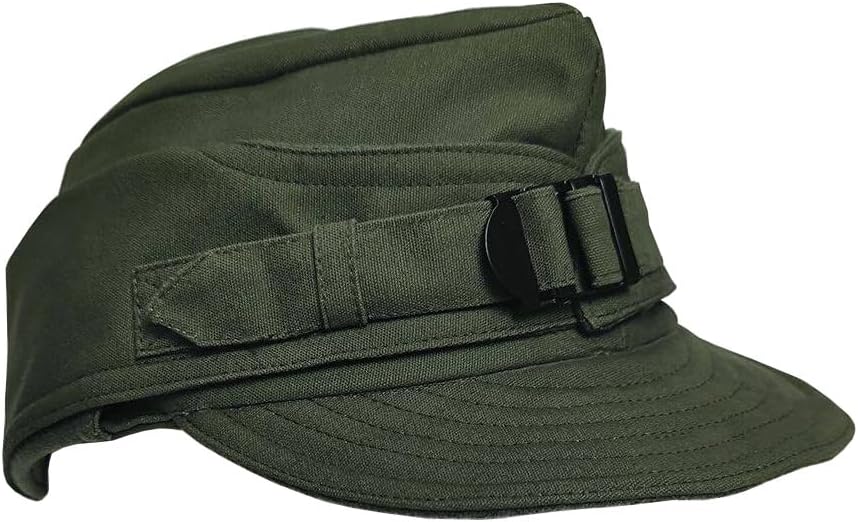 Vintage US hat Classic WWII M1943 Cotton Mountain Cap Outdoor Windproof Soft Green Cap