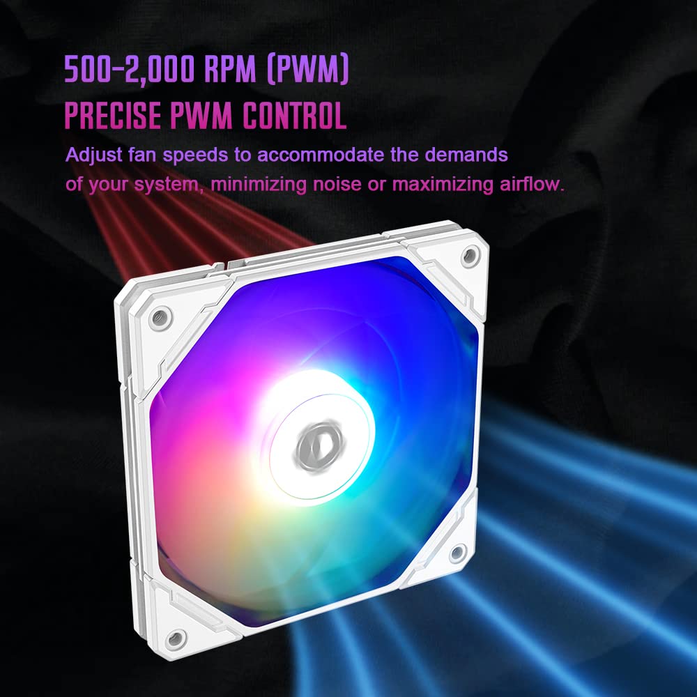 ID-COOLING IS-55 Low Profile CPU Cooler, 57mm Height, 5 Heatpipes, AM5