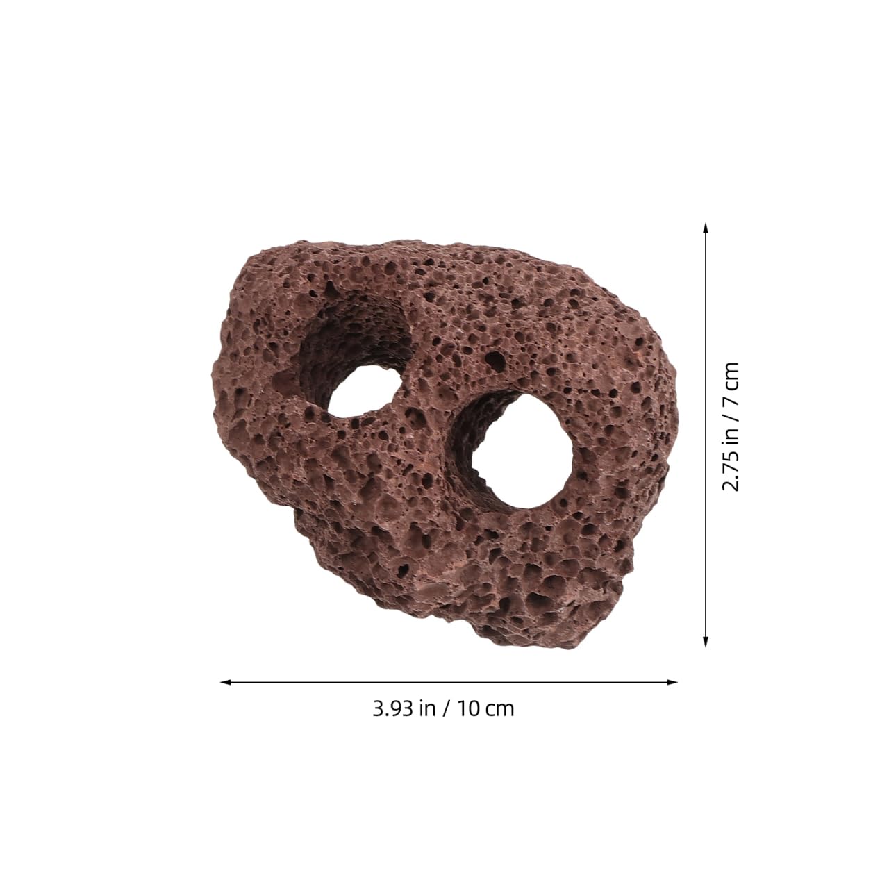 Happyyami Rocce Vulcaniche Naturali per Acquario 6 Pezzi Supporto Fisso per Piante Acquatiche Decorazioni di Pietra Lavica per Serbatoio Pesci E Gamberetti Ornamenti Acquario