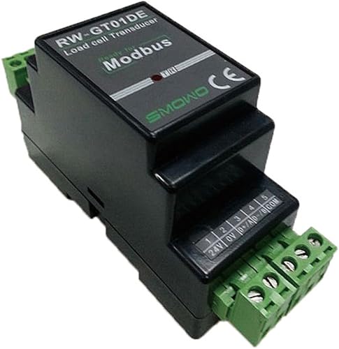 Miniatura 2 de CGOLDENWALL RW-GT01DE Montaje en carril DIN sensor de célula de carga transmisor amplificador Transductor de medidor de tensión Sistema de dos hilos