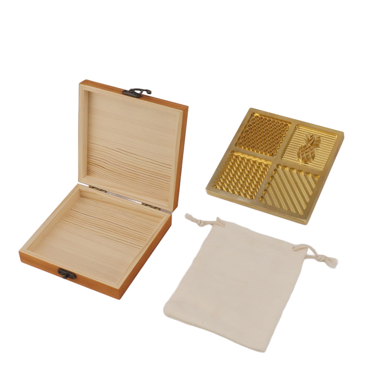 POENVFPO Moule à Glaçons en Laiton pour Cocktails Personnalisés, 10 Cm