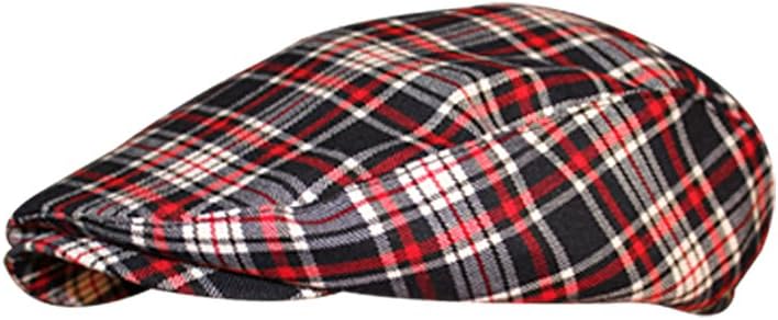 Golf Knickers Plaid, Cap and Bow Tie: Mens 'Par 5' - Old English