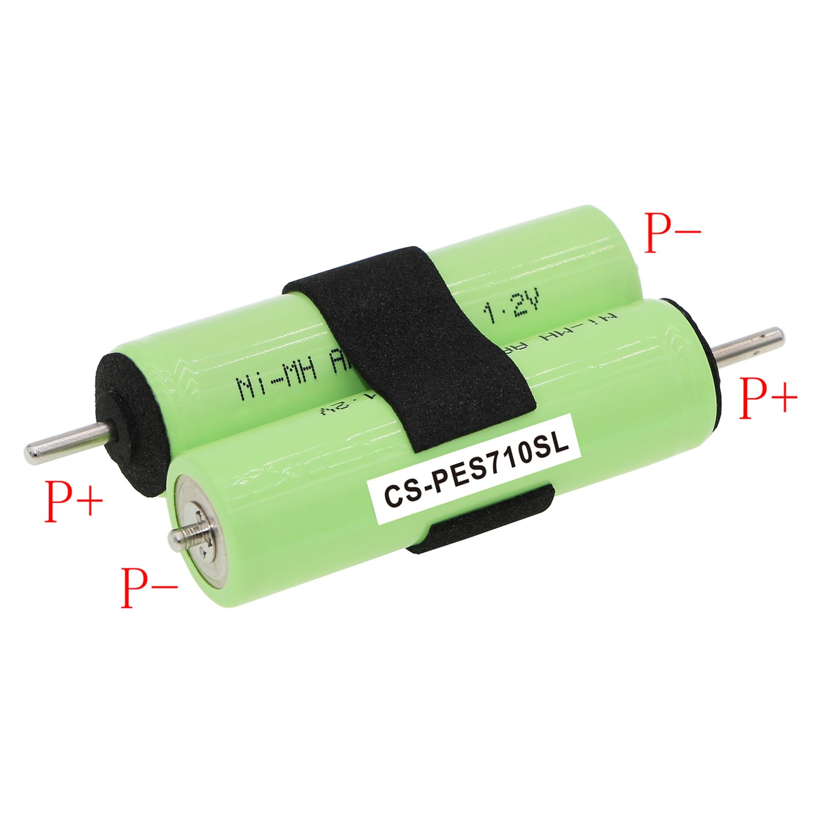 Batteria Cameron Sino Per Rasoi Panasonic ES723, ES743, ES-RT31, ES-RT81, 2000 MAh, 1.2V, Ni-MH - 3