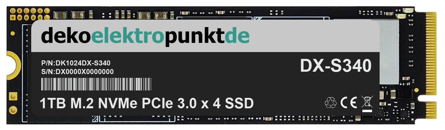 1TB M.2 SSD Gen3 adatta per MSI MEG Z890 Unify-X