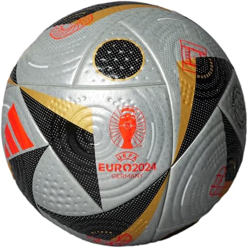 adidas Euro 24 Finals Pro Match Ball - Construcción sin costuras, certificado FIFA Quality Pro