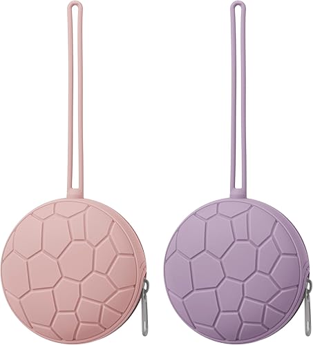 Funda de silicona para chupete, sin BPA, soporte de silicona para bebés recién nacidos para niños y niñas, funda portátil de silicona para chupetes