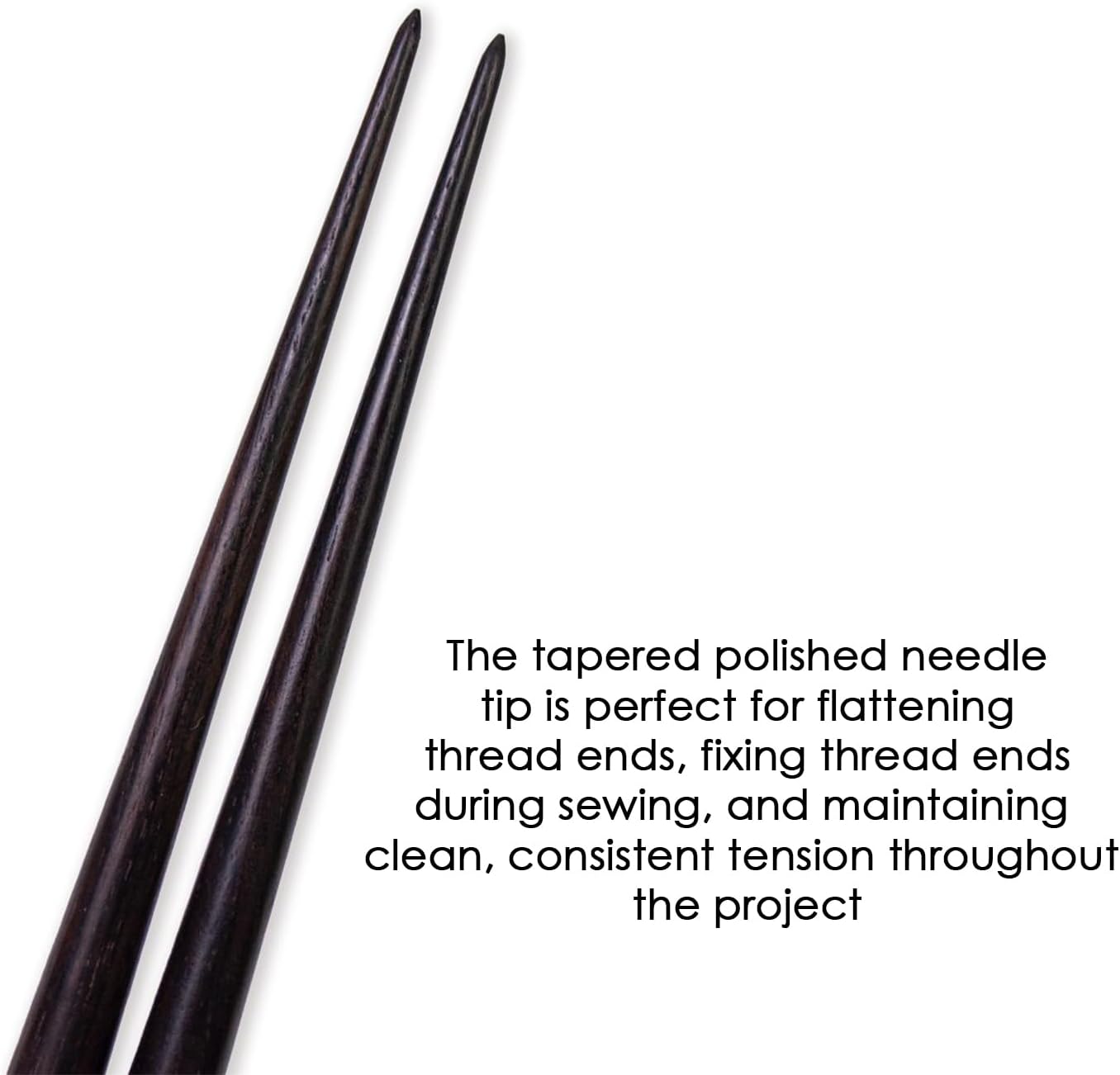 Precision Sewing Stiletto, Quilting Thread Tool, 6-Inch Handheld Guide with Pointed Tip, Ergonomic Crafting Aid, Embroidery Stiletto with Lightweight Build, Sewing Accessory for Studio and Home