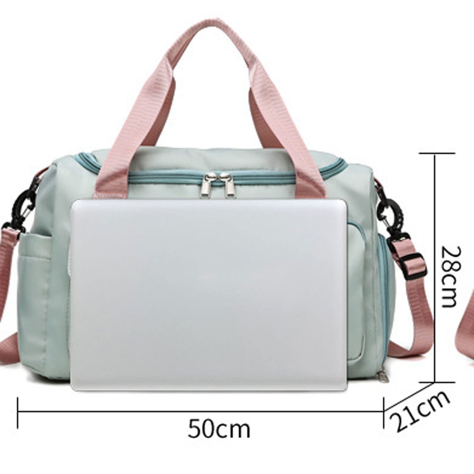 Torebki dla kobiet torba podróżna torebka na bagaż damska torba na ramię duża pojemność wodoodporna nylonowa sportowa torba na siłownię damska torba crossbody