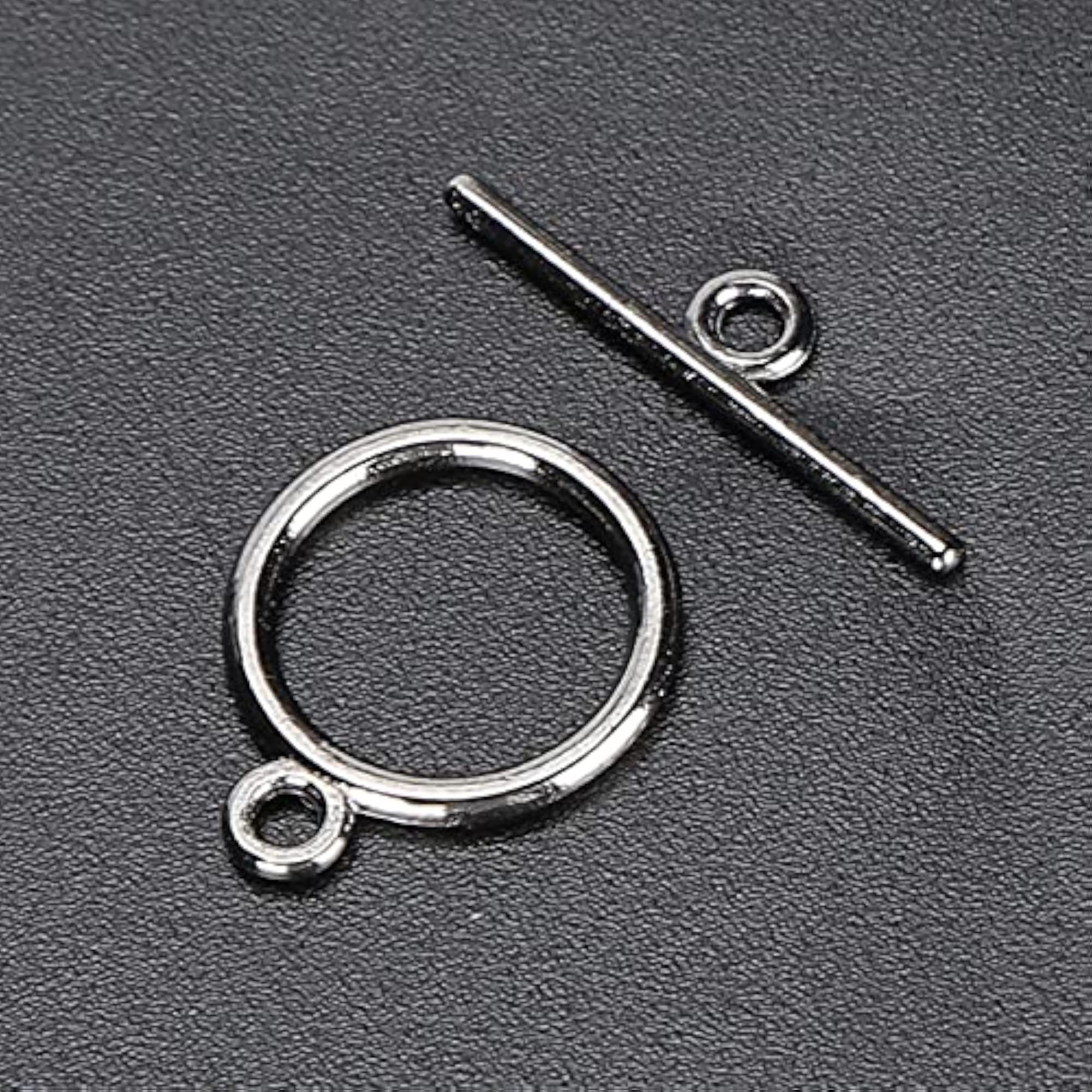 Sturdy OT Buckle for Crafts, Gun Black Finish