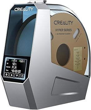 Official Creality Filament Dryer, Space Pi Filament Dryer, 360 Fast Heating 3D Printer Filament Dry Box, Filament Storage with 110W PTC Heater LCD Touch Screen One-Key Set
