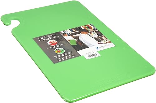 Miniatura 9 de San Jamar Cut-N-Carry Tabla de cortar Co-polímero, Blanco