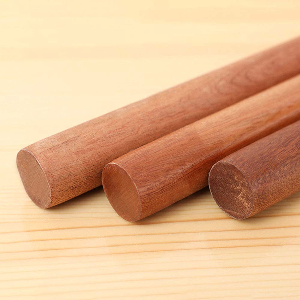 Rouleau à pâtisserie en Bois Naturel pour diverses pâtes et pâtisseries – 11,81 pouces/19,68 Pouces, 30 cm/50 cm