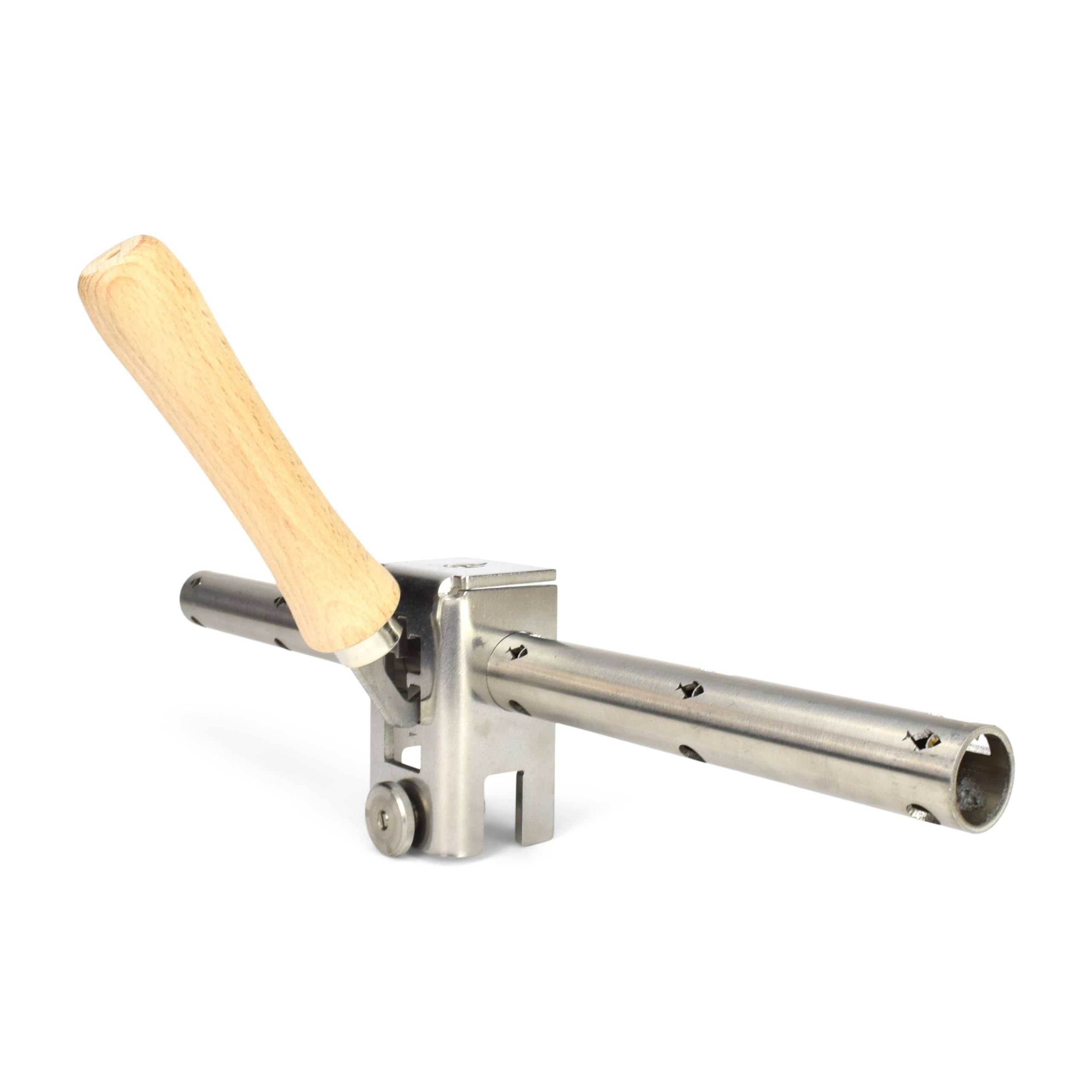 Grillrost.com Das Original Steckelfischhalter | Asado Grill| mit innovativer Höhenverstellung für Feuertonnen Feuerschalen & Kugelgrills