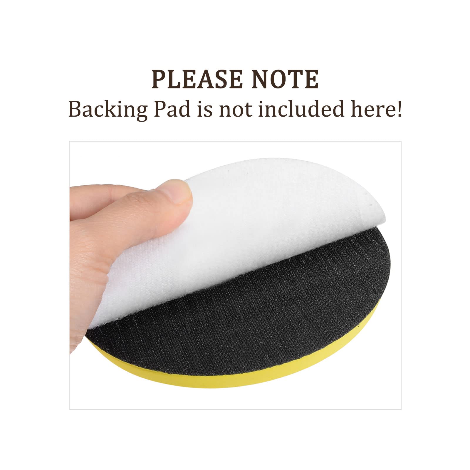 Kozelo 10 Pcs Sanding Discs Hook and Loop Backing - Image 4