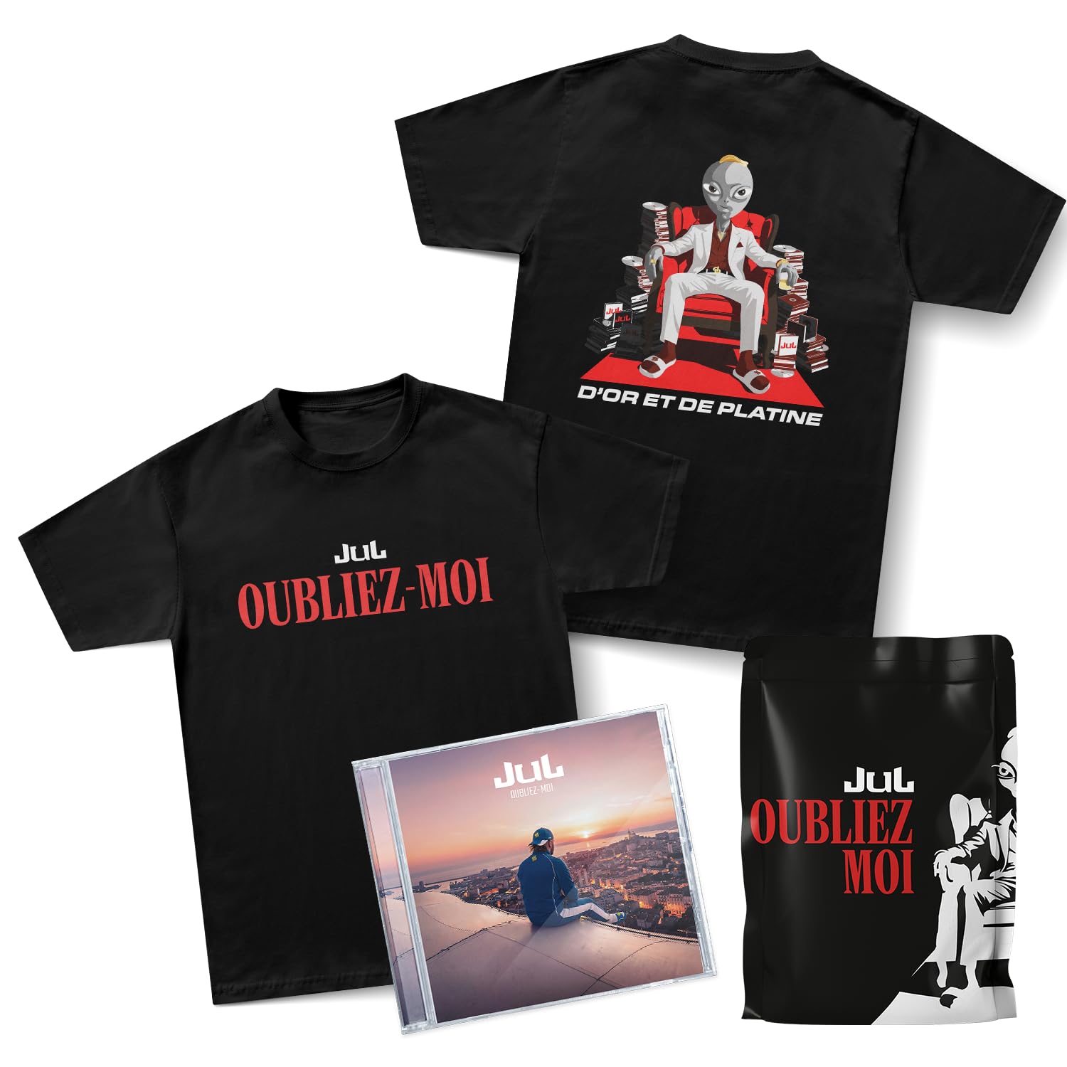 Oubliez-Moi Sachet Zip Tshirt M