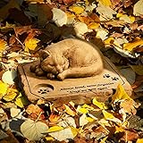 Hollypet Pet Memorial Stone Cat Grave Marker Stone Headstone Photo Frame Loss of Pet Gift Puppy...