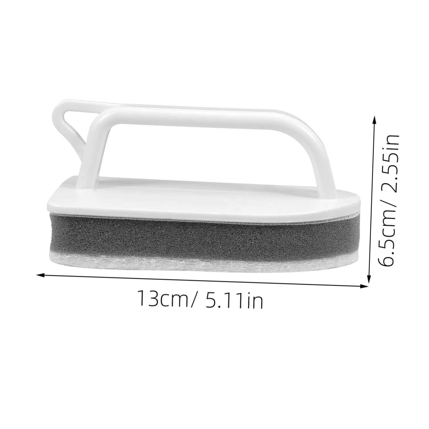 BESTYASH 5 Set Spazzola Per La Pulizia Detergente Per Il Bagno Strofinare Bagno Di Spugne Cucina Lavaggio Scrubber Pennello Per La Pulizia Della Vasca Bianca Spugna
