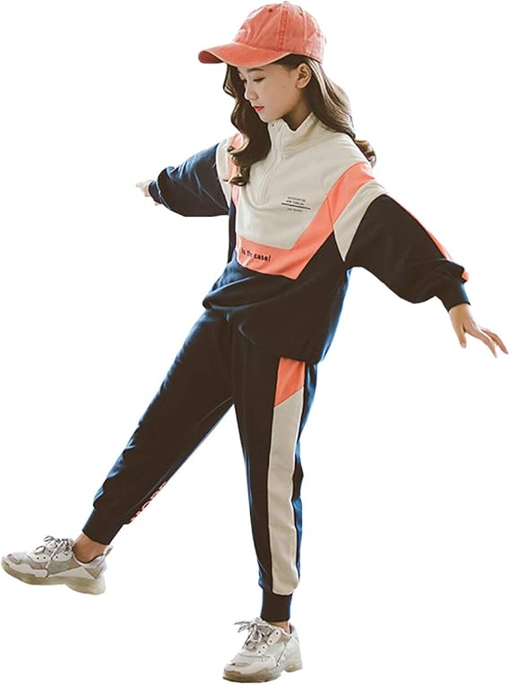 Amazon Angelcity ジャージ 子供服 女の子 スウェット 長袖 上下セット 2点セット ガールズ スポーツウェア 運動着 韓国風 パーカー ジュニア ゆったり トレーナー セットアップ パンツ ズボン 春秋 カジュアル Hiphop ダンス 衣装 L02 オレンジ 130 トレーナー Amazon Angelcity ジャージ 子供服 女の子 スウェット 長袖 上下セット 2点セット ガールズ スポーツウェア 運動着 韓国風 パーカー ジュニア ゆったり トレーナー セットアップ パンツ ズボン 春秋 カジュアル Hiphop ダンス 衣装 L02 オレンジ 130 トレーナー