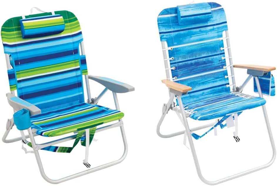 Rio Beach Big Boy Folding 13 Inch High Seat Backpack Beach