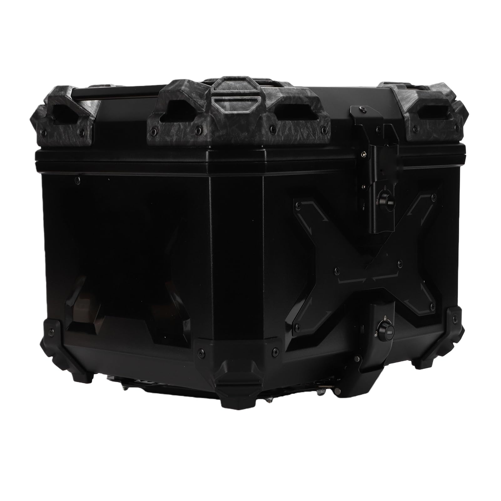 Kufer Górny Motocykla 45L Wodoodporny System Zamka ze Stopu
