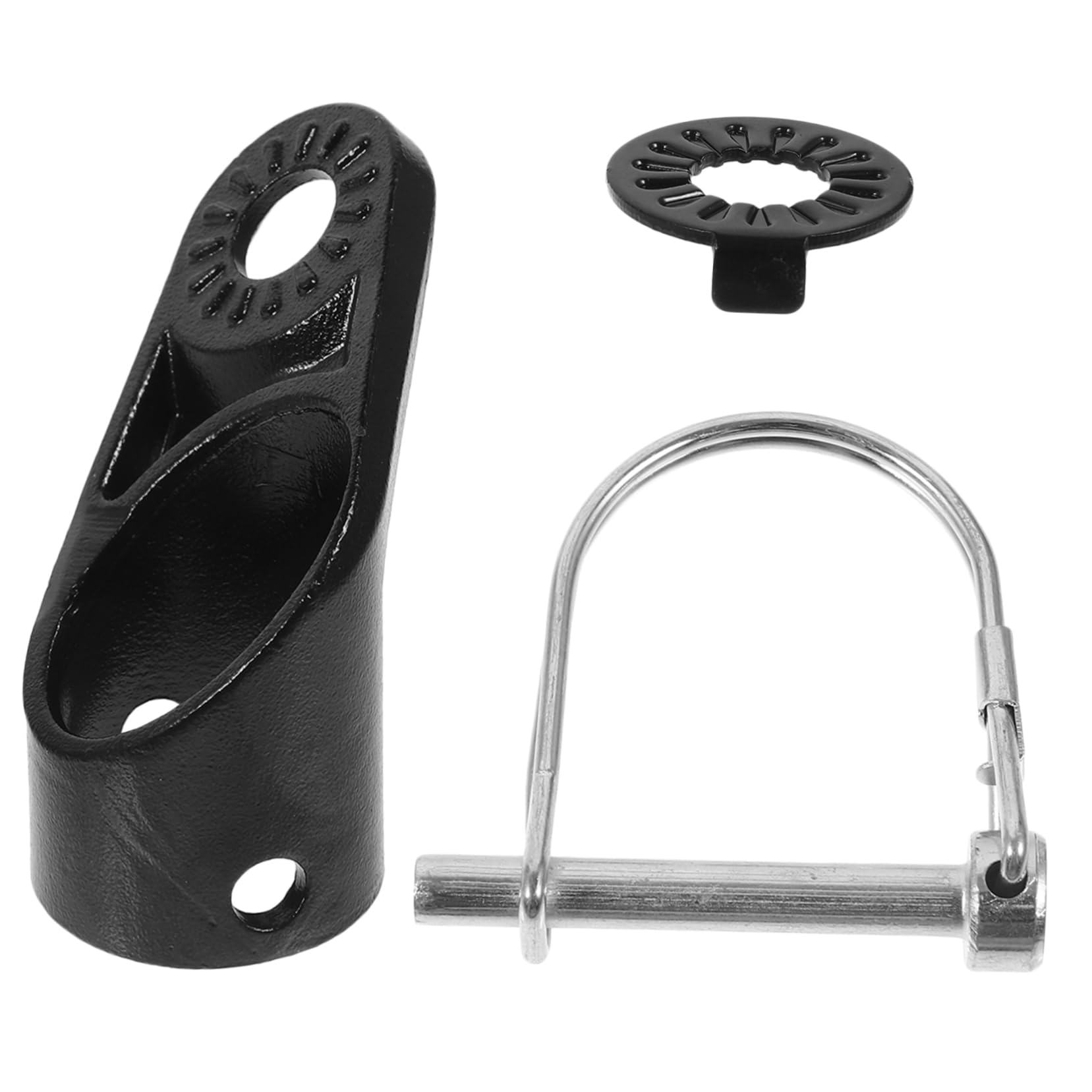 Supvox Anhänger Stecker Kette Fahrradanhängersystem einziehbar Bike Trailer for fahrradanhänger Kupplung Fahrradgelenk aus Stahl Zubehör für den Gepäckträger hinten Black